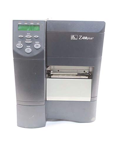 ZEBRA Z4M00-2001-0000 Z4M THERMAL LABEL BARCODE PRINTER 90-264V-AC D581468 (Renewed)