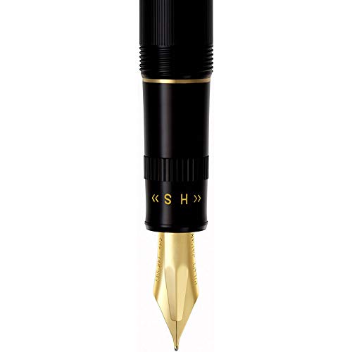 Pilot Fountain Pen Justus 95 Fine Nib - Stripe Black - (FJ-3MR-SB-F)