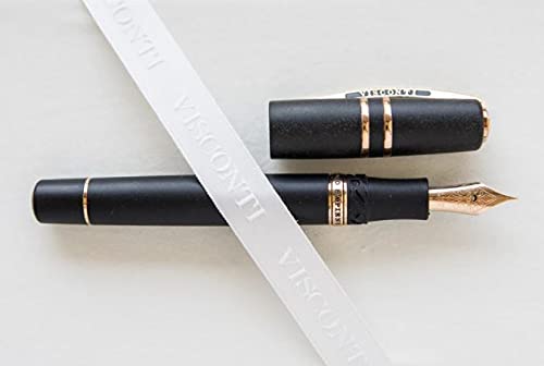 Visconti Homo Sapiens Bronze Age Fountain Pen - Medium, black/bronze