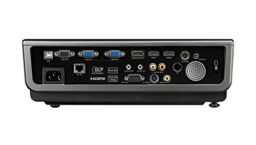Optoma EH500 High Brightness Projector for Business with 4,700 Lumens, HDMI and Crestron RoomView for Network Control (Renewed)