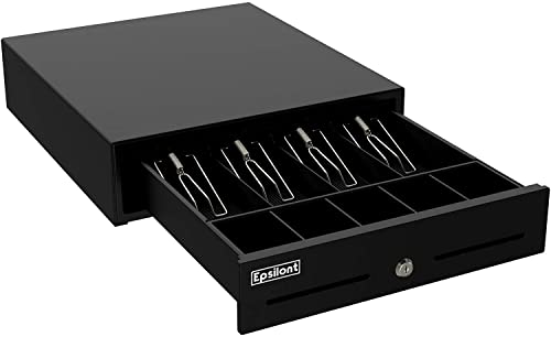 Epsilont Square Register Hardware Bundle Compact - M10 2" Receipt Printer, iPad Stand, 13" Cash Drawer