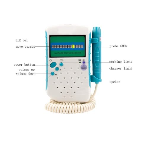 8MhzProbe Blood Flow Rate Detector Vascular Doppler