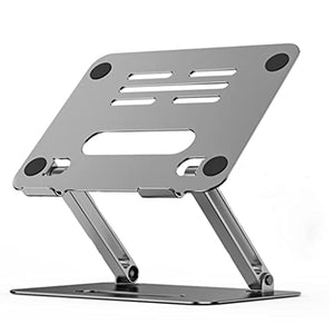 FKSDHDG Laptop Stands Rack Portable Notebooks Aluminum Alloy Height Adjustable Bracket for Household Computer Accessories (Color : B)