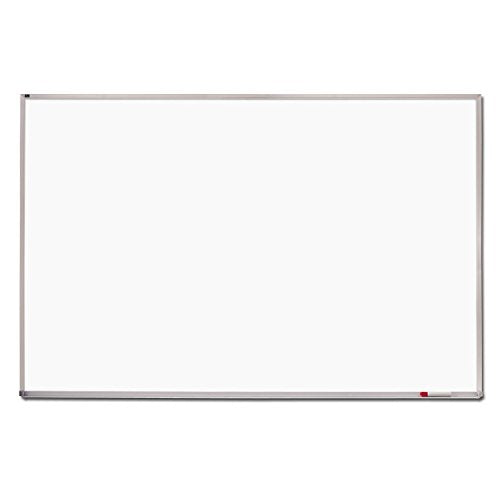 Quartet Porcelain Whiteboard, Magnetic Dry Erase Board, 4' x 10', Aluminum Frame (PPA410)