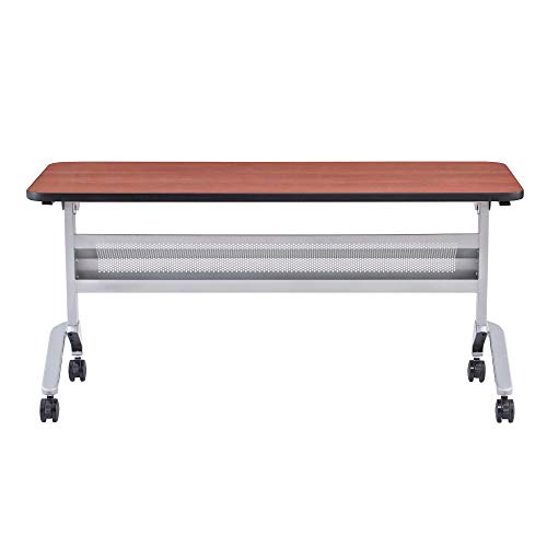 Safco Products Flip-N-Go Training Table, Biltmore Cherry