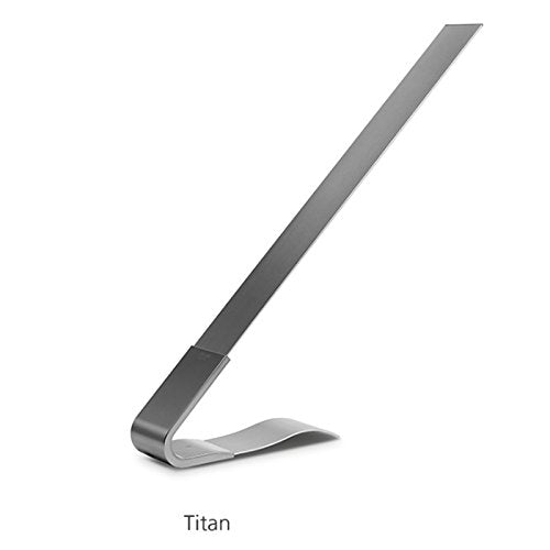 OCLESS ST-L OLED Table Stand Desk Lamp 2 Levels of Brightness Touch Sensor (Titanium)
