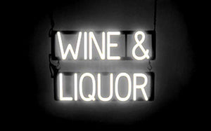 SpellBrite Ultra-Bright Wine & Liquor Neon-LED Sign (Neon look, LED performance)