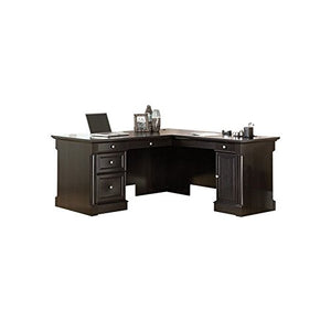 Pemberly Row L Shaped Desk in Wind Oak