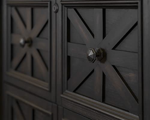 Martin Furniture Traditional Dark Brown Lateral File Cabinet