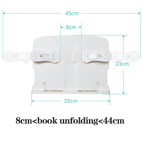MESURG Adjustable Reading Book Floor Bracket Long Arm Table Bed Reading Book Stand Multi Angle Rotation Adjustable Reading Book Floor Holder,Heavy Duty Floor Multi-Function Bookstand (Size : No lamp)