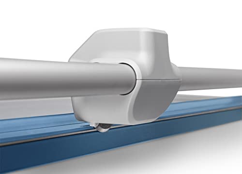 Dahle 550 Professional Rotary Trimmer, 14" Cut Length, 20 Sheet Capacity, Self-Sharpening, Dual Guide Bar, Automatic Clamp, German Engineered Paper Cutter