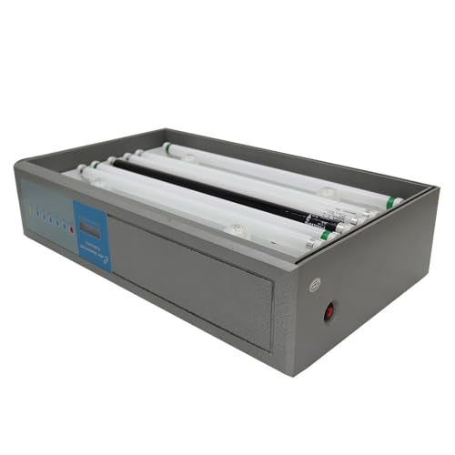 HayWHNKN Color Matching Cabinet for Textile Printing Dyeing Materials - D65 TL84 UV F Light Source 110V