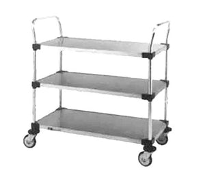 METRO MW203 MW Series Utility Cart, 18" x 24", 3-Shelves by METRO