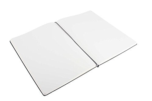 Moleskine PRO Notebook, Hard Cover, A4 (8.25" x 11.75") Plain/Blank, Black