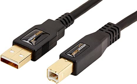 HP Envy Inspire 7958e All-in-One Printer, HP 64 Setup Black Instant Ink Ready, Silmarils Printer Cable