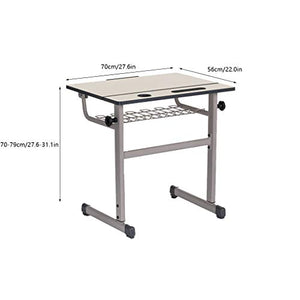 Adjustable Art Drawing Desk,with Adjustable Height for Art Design Drawing Writing Painting Crafting Drafting Work and Study