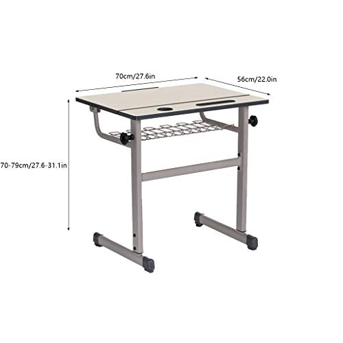 Adjustable Drawing Craft Table,with Adjustable Height for Art Design Drawing Writing Painting Crafting Drafting Work and Study