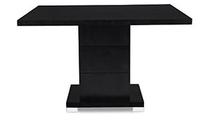 Ford Executive Modern Conference Table in Black Oak Finish - Square