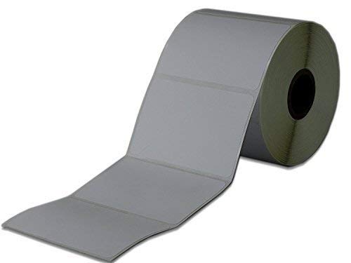 Zebra Technologies 10010044 Z-Select 4000D Paper Label, Direct Thermal, Perforated, 3" x 2", 1" Core, 5" OD (Roll of 1240, Case of 6 Rolls) (Pack of 6)