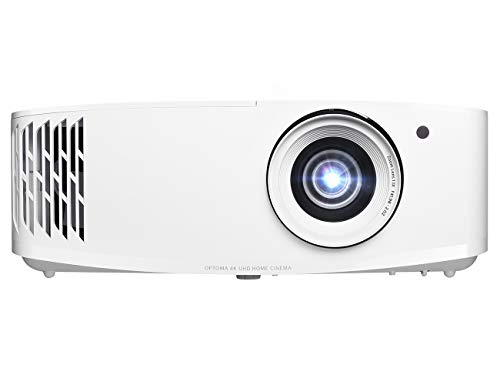 Optoma UHD38 4K Gaming Projector | 4000 Lumens | 4.2ms Response Time | Enhanced Gaming Mode | 240Hz Refresh Rate | HDR10 & HLG