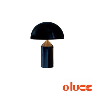 Oluce Atollo 238 Table Lamp 2x40W E14 Black