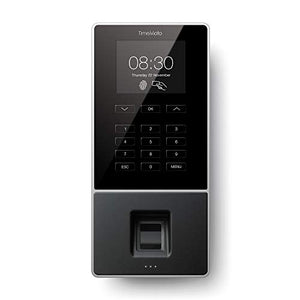 TimeMoto TM-626 - Time clock with fingerprint and RFID reader for up to 200 users - Including employee management software