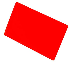 Oregon Lamination Premium Hot Laminating Pouches Military Card 10 mil 2-5/8 x 3-7/8 Red/Clear (Pack of 2500)