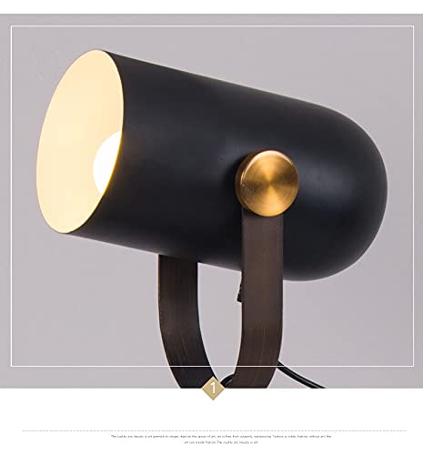LED Metal Desk Lamp, Adjustable Goose Neck Table Lamp for Bedroom, Study Room and Office