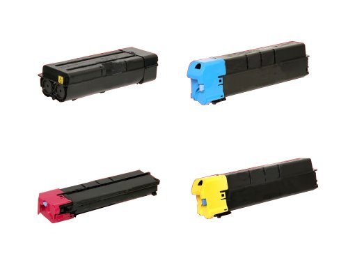 Kyocera Mita Part# TK-8707K. TK-8707C. TK-8707M. TK-8707Y Toner Cartridge Set (OEM) by Kyocera