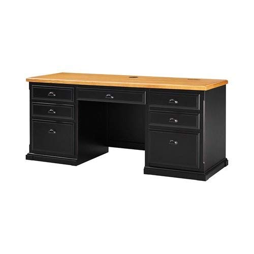 Martin Furniture SO689 kathy ireland Home by Martin Southampton Computer Credenza, Black
