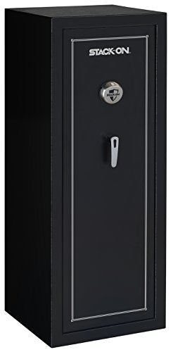 Stack-On SS-16-MB-B 16-Gun Security Safe with Biometric Lock, Matte Black