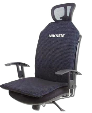 Goodscious KenkoSeat II for Nikken (1281) - Back Support for Chair & Car - Promotes Proper Posture - Lumbar Support Pad