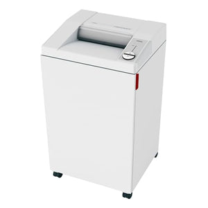 ideal. Commercial Office Paper Shredder 3104 Cross-Cut, Heavy Duty, Made in Germany, Continuous Operation, 22-25 Sheet Capacity, 32-Gallon Bin, Shreds Staples/Credit Card, P-4 Security