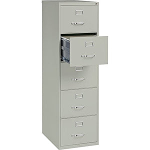 Lorell LLR48502 Commercial Grade Vertical File Cabinet, Light Gray