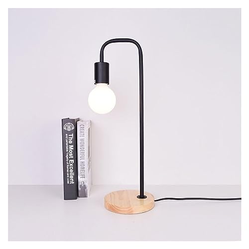 MaGiLL Multifunction Nordic Style Iron Desk Lamp E27*1 for Office and Bedroom (Blanc/Noir)