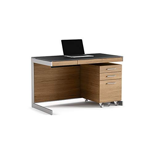 BDI 6003 WL Sequel Compact Desk, Natural Walnut