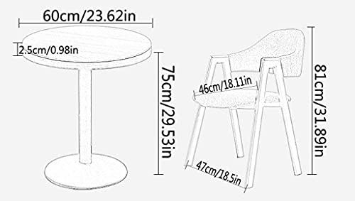 SYLTER Office Conference Table Set with Chairs