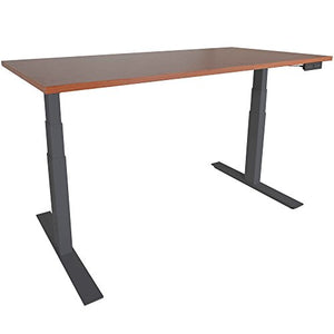 TITAN FITNESS A6 Adjustable Height Electric Motorized Sit to Stand Computer Work Desk 24"- 50" Programmable Memory
