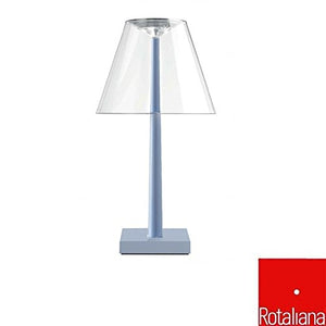 Rotaliana Dina+ LED Table Lamp Light Blue