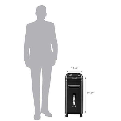 Fellowes Powershred 99Ms 14-Sheet Micro-Cut Heavy Duty Paper Shredder with Auto Reverse (4609001)