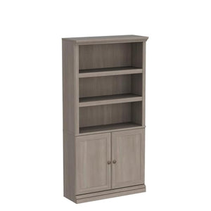 Sauder Storage Bookcase with Doors, Mystic Oak Finish