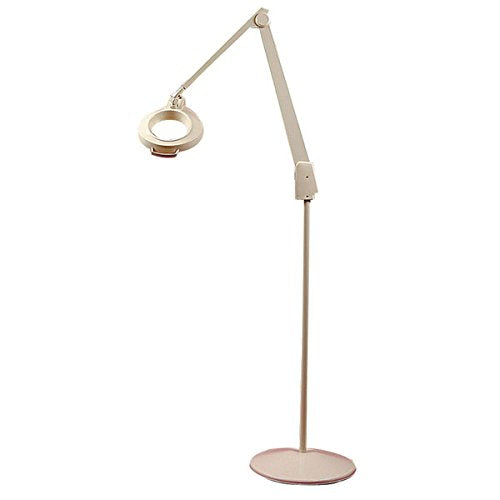 Dazor Circline Pivot Only 42-Inch Magnifier - 5-Diopter 2.25X - White
