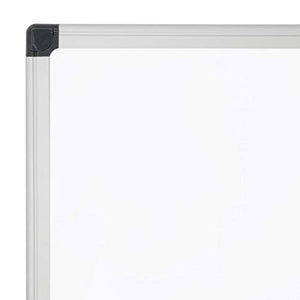 Realspace™ Magnetic Dry-Erase Whiteboard, 48" x 72", Silver Frame
