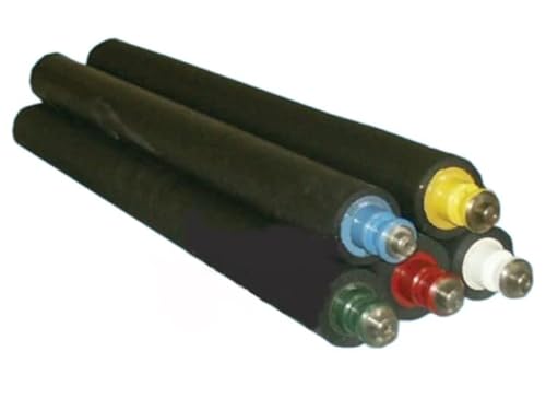 PPE Ink and Conventional Dampening Rollers for Heidelberg Kors - Set of 12 Rollers