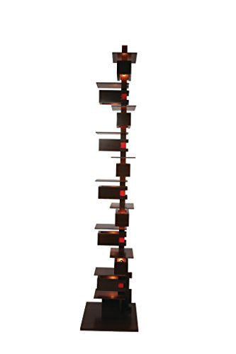 AlaModerna Frank Lloyd Wright Taliesin 2 Floor Lamp Walnut Wood