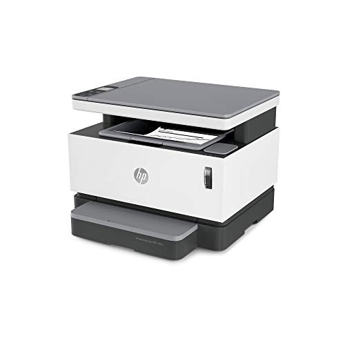 HP Neverstop All-in-One Laser Printer 1202w | Wireless Laser with Cartridge-Free Monochrome-Toner-Tank (5HG92A)