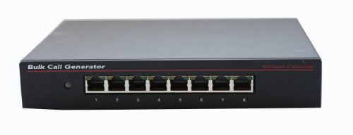 Virtual Console, LLC Vconsole 8 Port T1/E1/PRI Bulk Call Generator