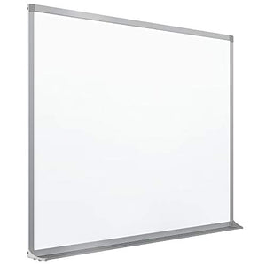 Quartet Magnetic Whiteboard, Porcelain, White Board, Dry Erase Board, 4' x 8', Aluminum Frame (PPA408)