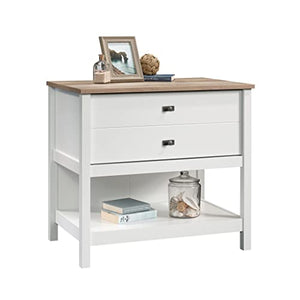 Sauder Cottage Road Lateral File Cabinet, Soft White Finish, 32.44" x 21.81" x 29.76