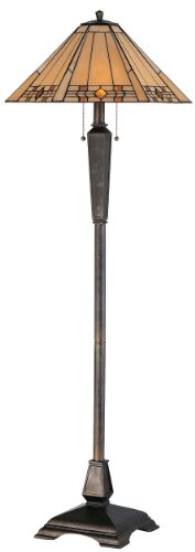 Kenroy Home 33043BRZ Willow Floor Lamp, 58.5 Inch Height, 20 Inch Diameter, Bronze